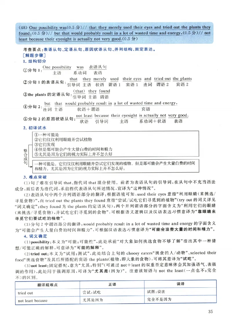 2024年考研英语一真题解析_考研_英语_09.黄皮书_25黄皮书《真题+解析》_英语一