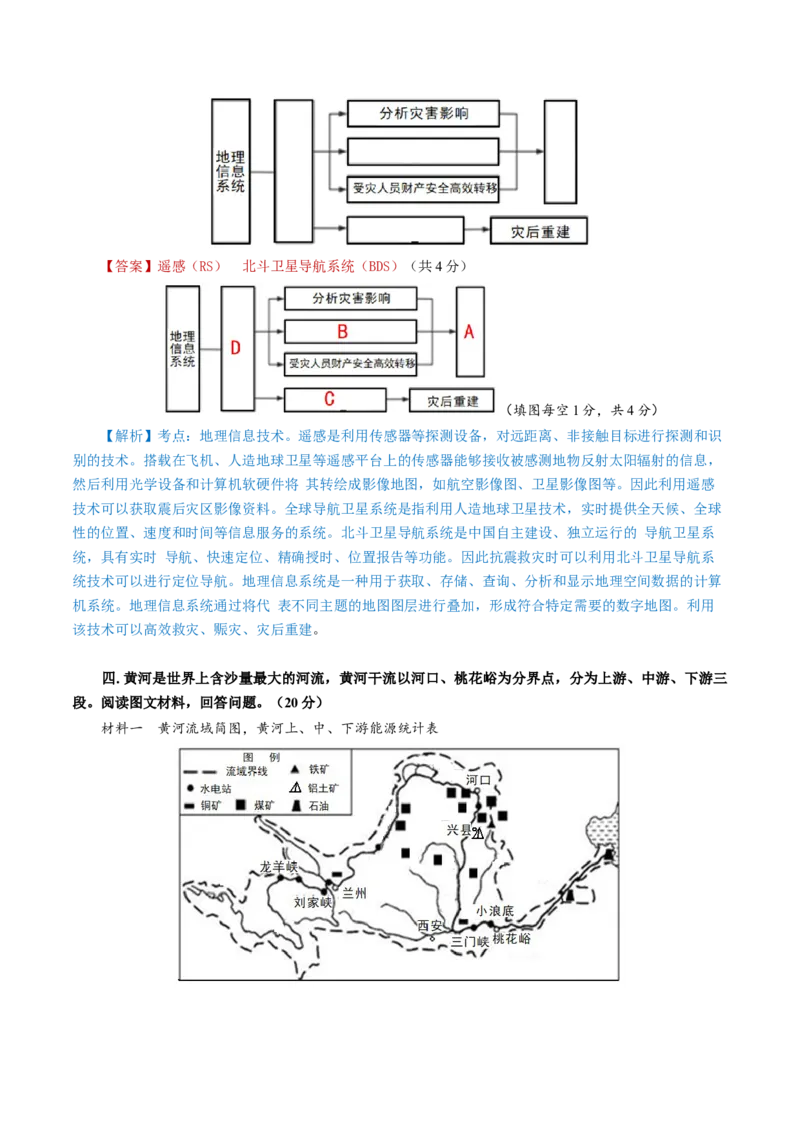 黄金卷02（解析版）-赢在高考&middot;黄金8卷备战2024年高考地理模拟卷（上海专用）_9.2025地理总复习_2024年新高考资料_4.2024高考模拟预测试卷