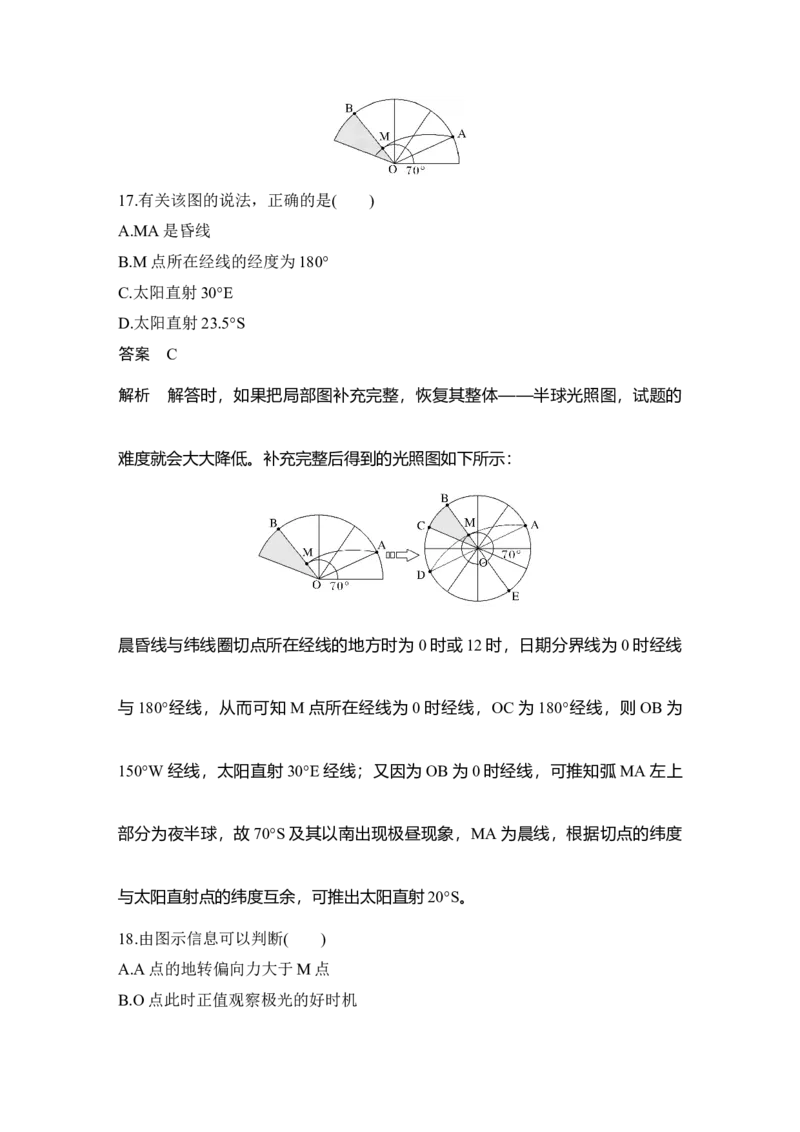 2025年高考地理选择题型满分策略技法5　图解法_9.2025地理总复习_2025年新高考资料_二轮复习_2025年高考地理考前增分特训