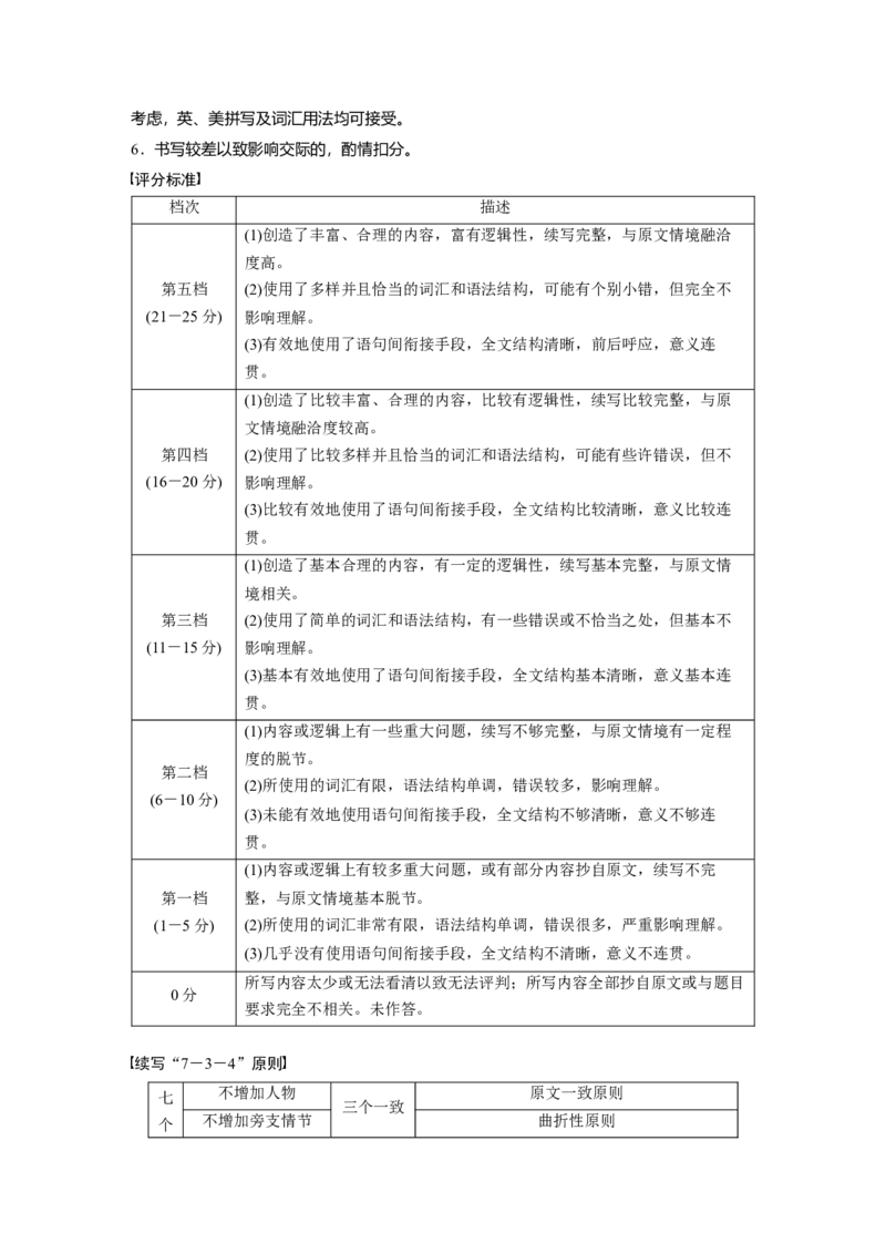 第1节　宏观感知_3.2025英语总复习_2025年新高考资料_一轮复习_2025高考大一轮复习讲义+课件（完结）_2025高考大一轮复习英语（人教版）_配套Word版文档（教师版）话题晨背&middot;进阶写作