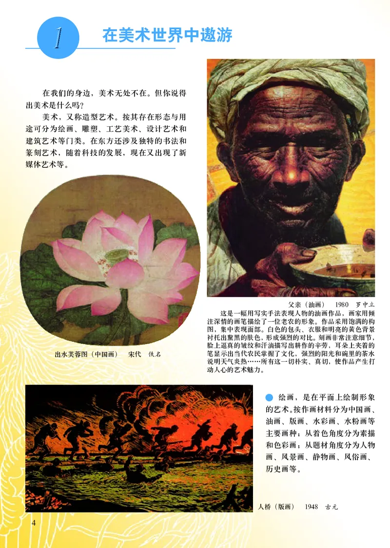 初中七年级上册美术《人美版（主编：常锐伦&欧京海）》_教资初高中_教资面试2025教资面试备考资料合集_教资面试资料合集_3、教资面试资料包大全_45大圣中小幼面试资料包_初中
