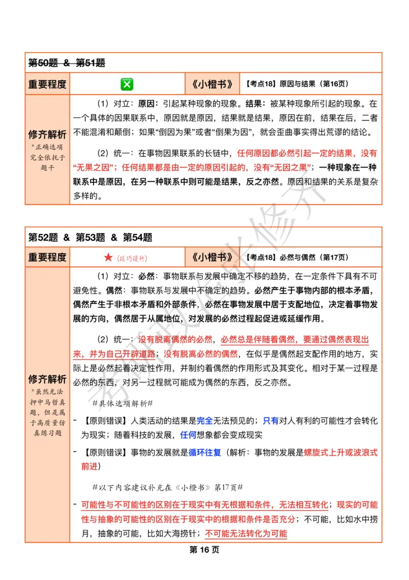 DAY04修齐1000题逐题解析手册免费分享_考研_16.2026考研政治清北成硕_00.电子讲义_张修齐肖1000带刷