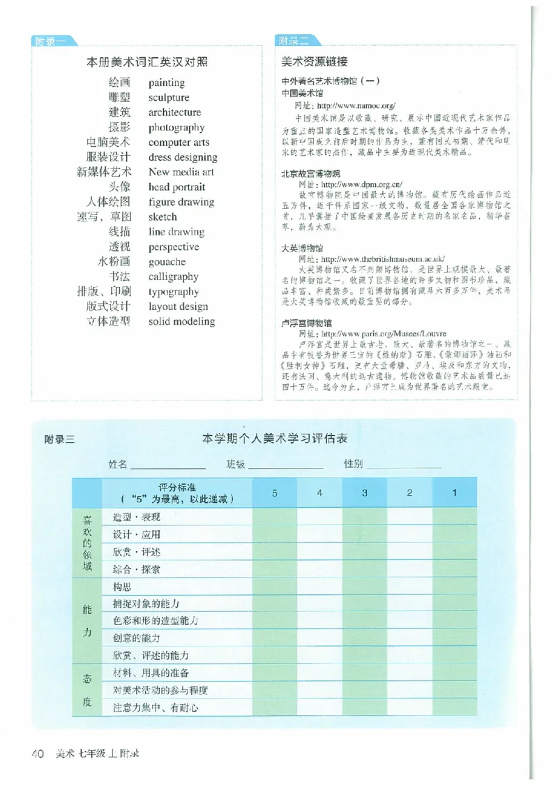 七年级上册（最新）(1)_教资初高中_教资面试2025教资面试备考资料合集_教资面试资料合集_2025教资面试资料_25上教资面试-小学资料包_20教材：全册_初中_初中美术_初中部编版