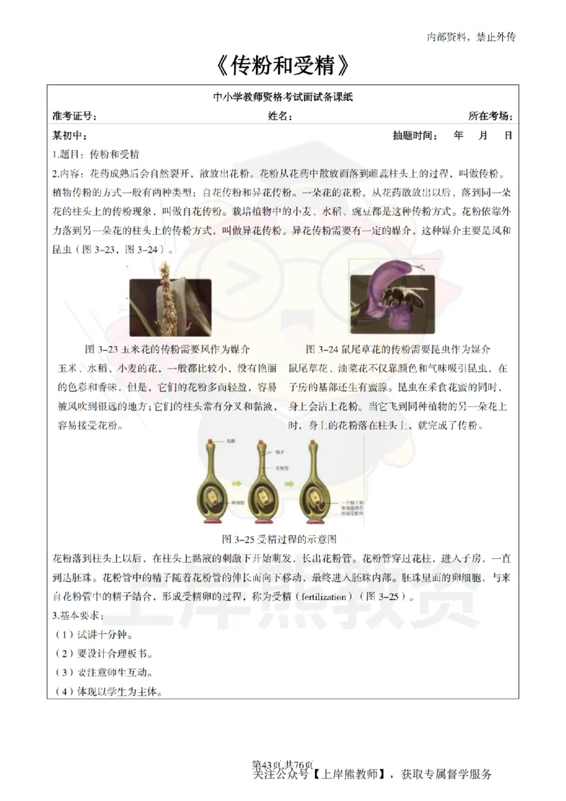 初中生物面试题本+教案+逐字稿+答辩_纯图版_教资初高中_教资面试2025教资面试备考资料合集_教资面试资料合集_2025教资面试资料