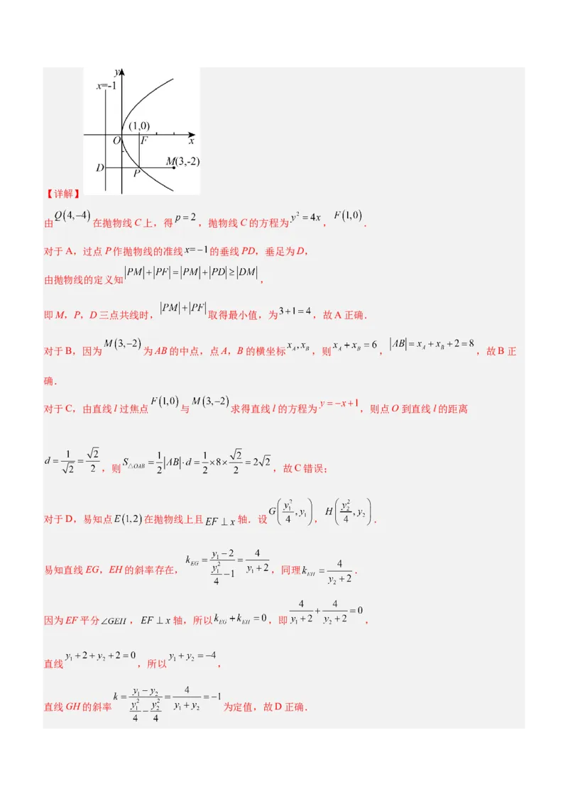 专题24《第一篇热点、难点突破》模拟测试卷解析版_2.2025数学总复习_2023年新高考资料_二轮复习_备战2023年高考数学二轮复习考点精讲练（新教材&middot;新高考）