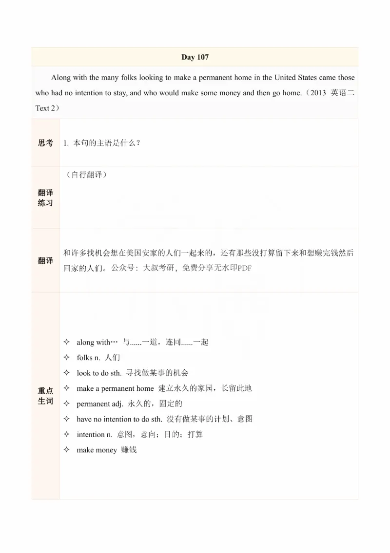 25田静《每日一句》101-120_考研_英语_02.田静_25田静《每日一句》笔记汇总_25田静《每日一句》1--160