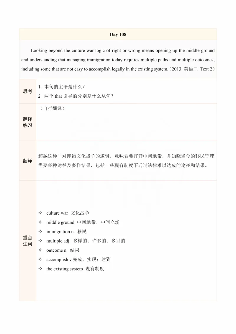 25田静《每日一句》101-120_考研_英语_02.田静_25田静《每日一句》笔记汇总_25田静《每日一句》1--160