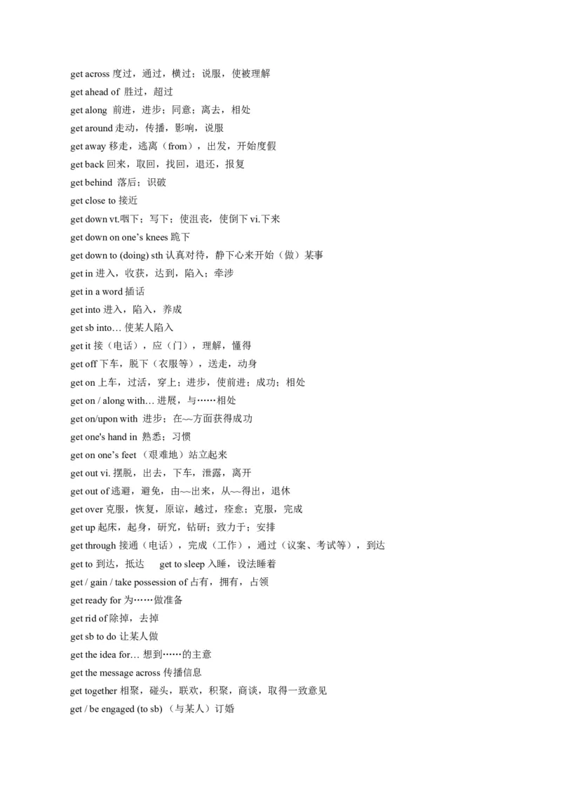 第06讲动词和动词短语（讲义）-2024年高考英语一轮复习讲练测（新教材新高考）（原卷版）_3.2025英语总复习_2024年新高考资料_1.2024一轮复习_第一-六部分