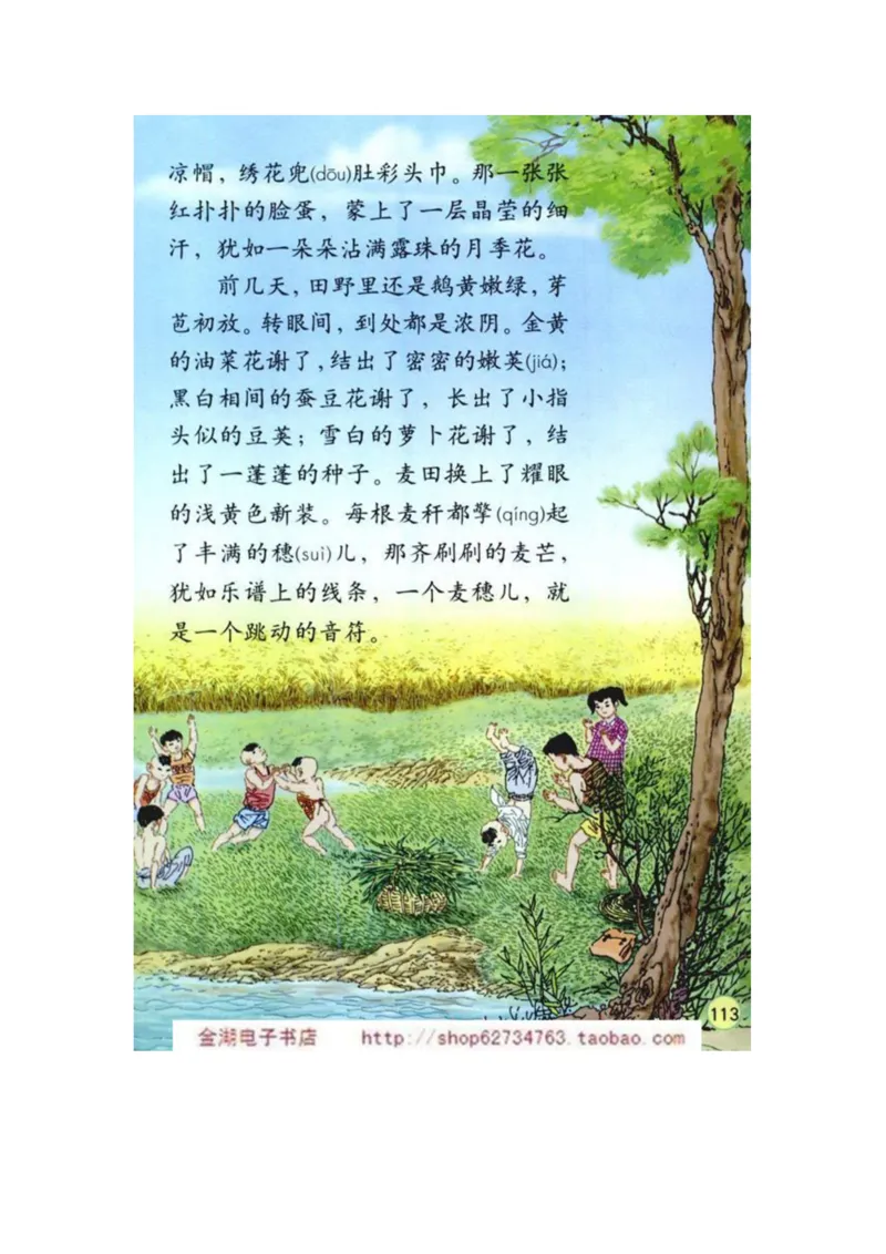 人教版4年级语文下册电子课本(1)_教资初高中_教资面试2025教资面试备考资料合集_教资面试资料合集_2025教资面试资料_25上教资面试-小学资料包_20教材：全册_小学_小学语文