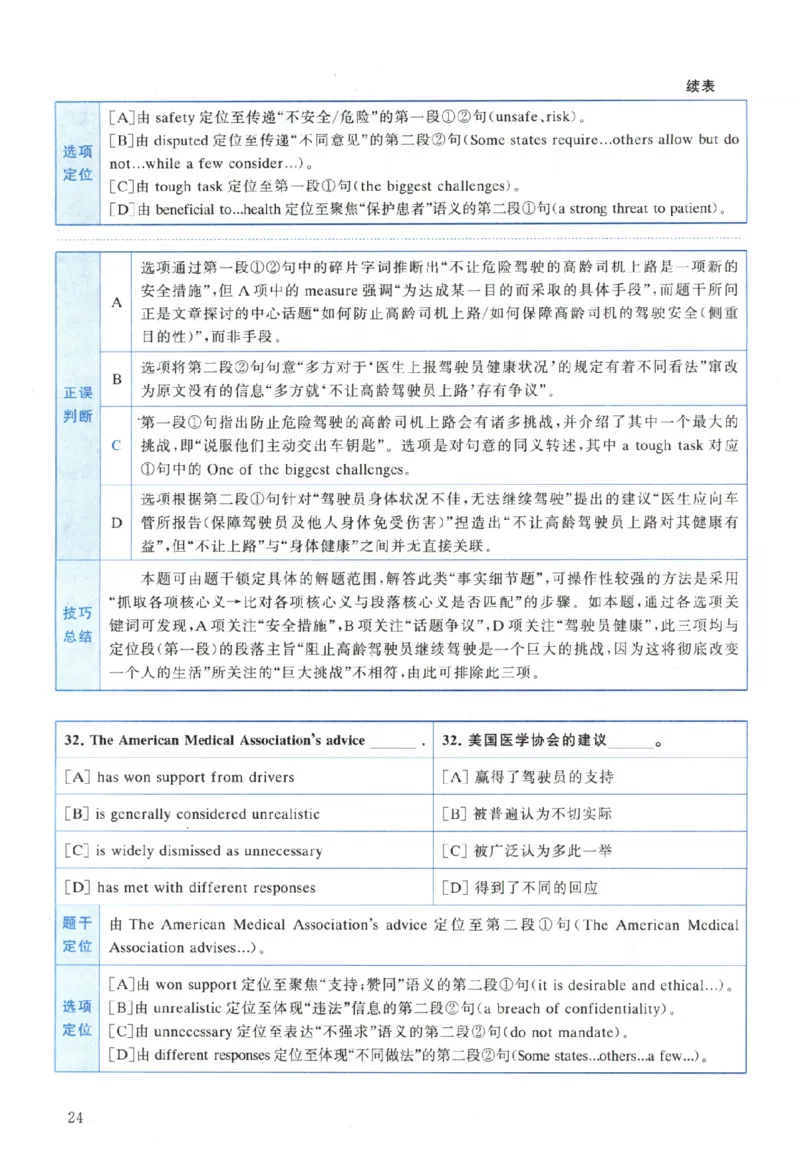 2024年考研英语二真题解析_考研_英语_09.黄皮书_25黄皮书《真题+解析》_英语二
