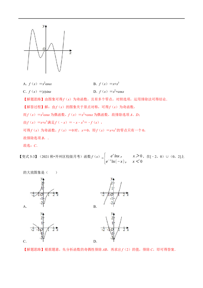 专题2.5函数的奇偶性-重难点题型精讲（举一反三）（新高考地区专用）（解析版）_2.2025数学总复习_2023年新高考资料_一轮复习_2023年高考数学一轮复习举一反三（新高考地区专用）