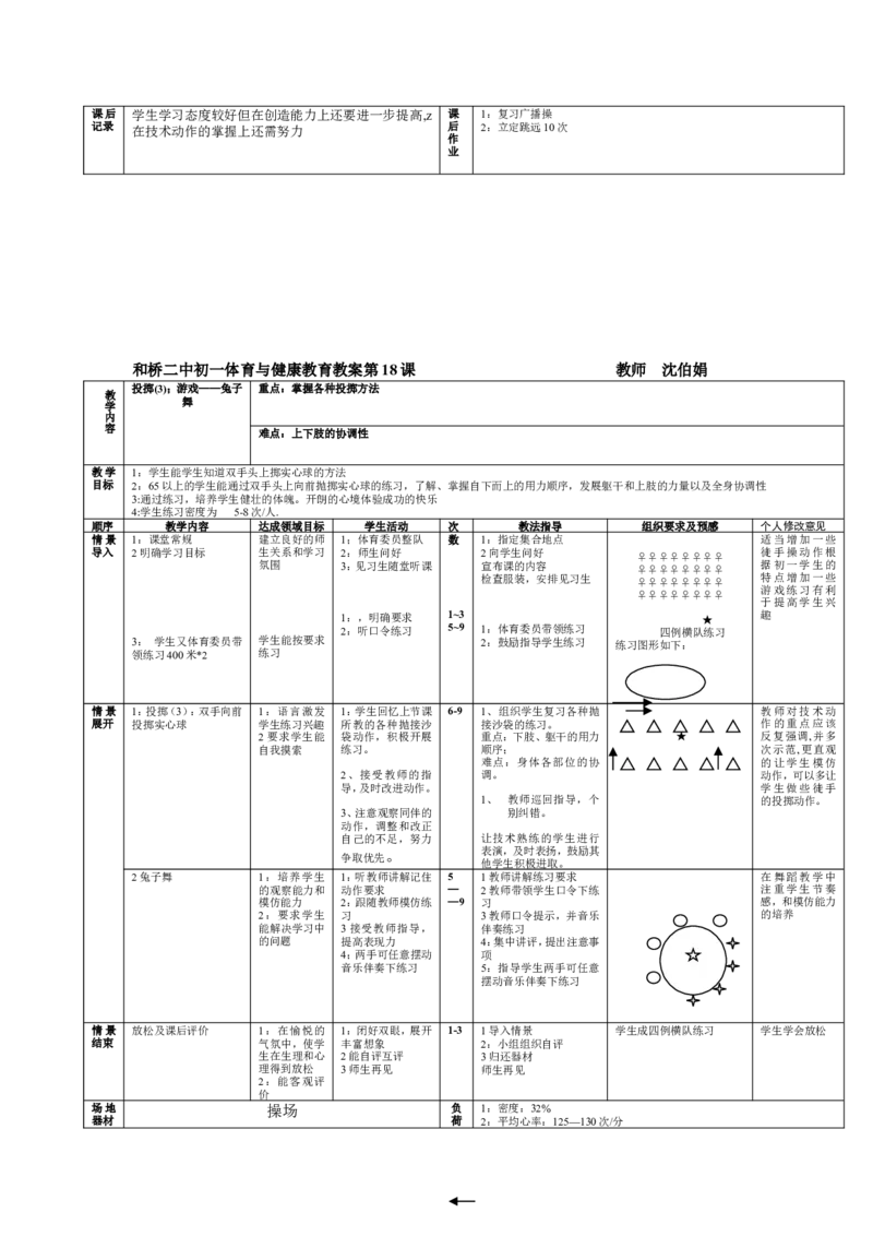 初中体育教案全集--七年级-八年级-九年级(1)_教资初高中_教资面试2025教资面试备考资料合集_教资面试资料合集_2025教资面试资料_25上教资面试-小学资料包_19教案：合集