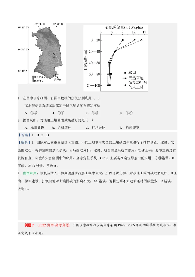 专题05&ldquo;图表型&rdquo;选择题答题技巧(原卷版)_9.2025地理总复习_赠品通用版（老高考）复习资料_二轮复习_2023年高考地理毕业班二轮热点题型归纳与变式演练（全国通用）287360019