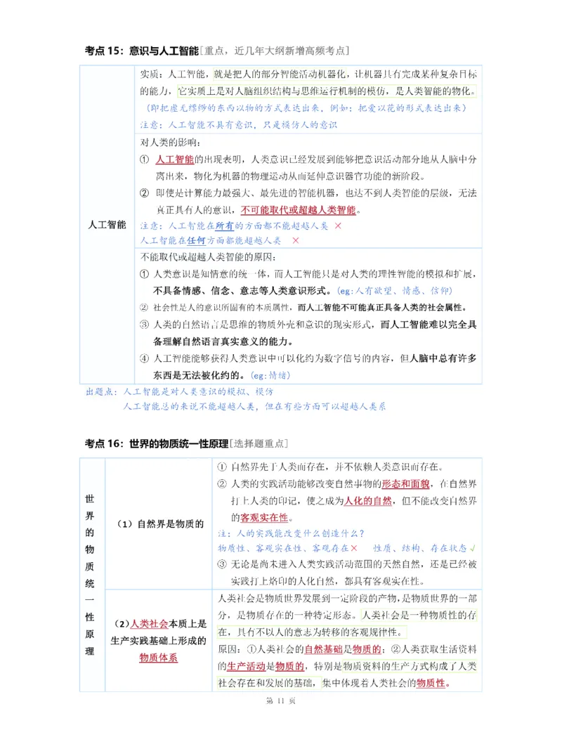 25徐涛强化班笔记(1-11课时)_考研_政治_01.徐涛_25徐涛《强化班》笔记_25徐涛《强化班笔记》马原（全）