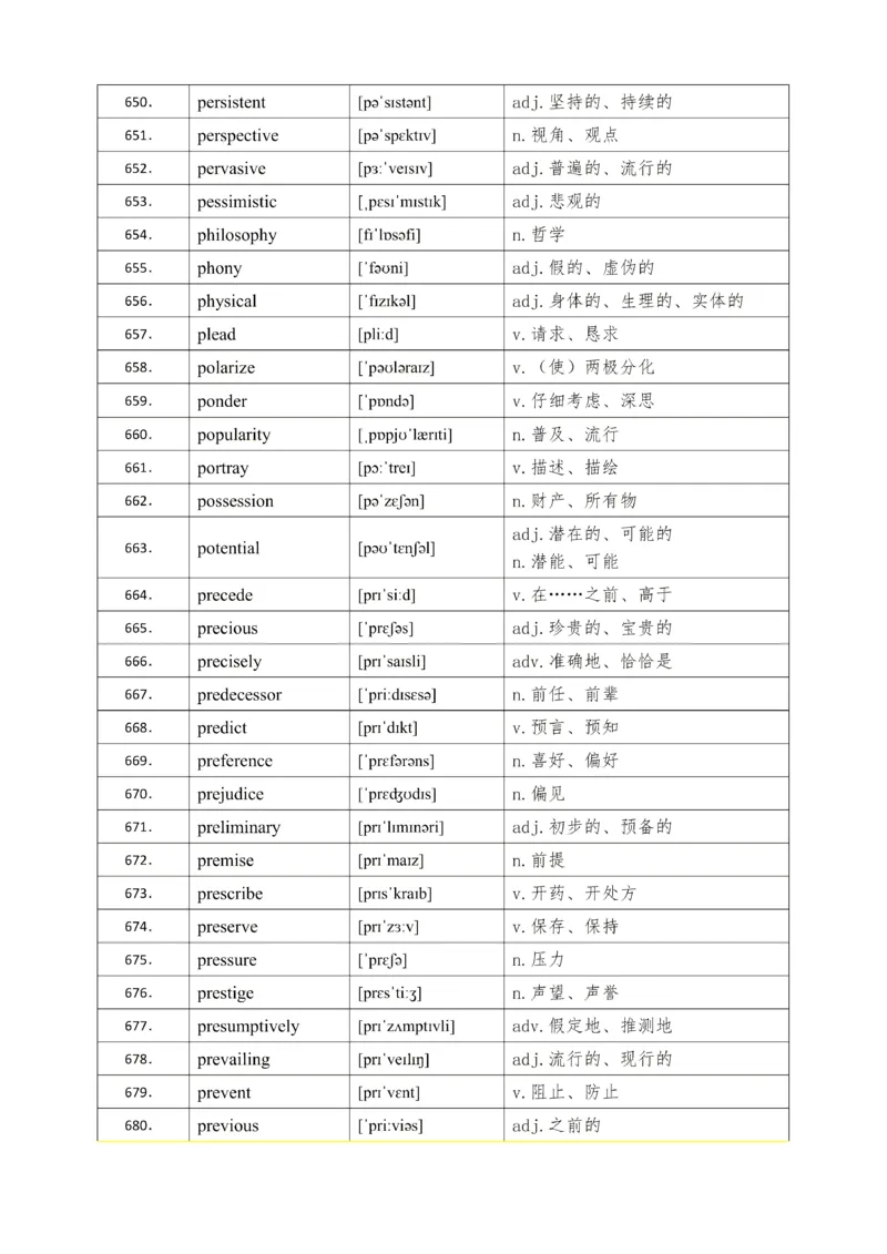 25考研英语石雷鹏926核心高频词_考研_英语_07.石雷鹏_25石雷鹏《926核心高频词》