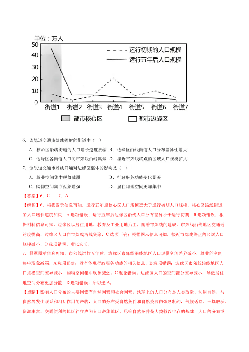 重难点13交通运输布局与中国新基建-2024年高考地理热点&middot;重点&middot;难点专练（新高考专用）（解析版）_9.2025地理总复习_2024年新高考资料_3.2024专项复习