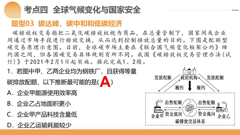 第39讲环境安全与国家安全(附战略与行动)（课件）-2024年高考地理一轮复习讲练测（新教材新高考）_9.2025地理总复习_2024年新高考资料_1.2024一轮复习