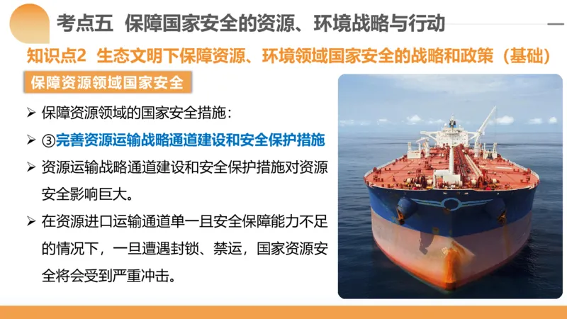 第39讲环境安全与国家安全(附战略与行动)（课件）-2024年高考地理一轮复习讲练测（新教材新高考）_9.2025地理总复习_2024年新高考资料_1.2024一轮复习