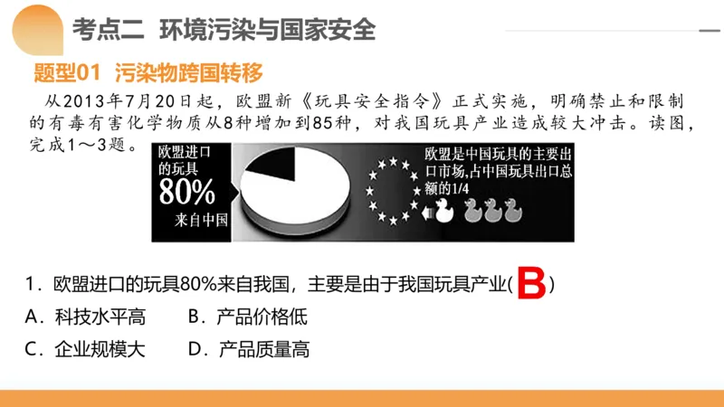 第39讲环境安全与国家安全(附战略与行动)（课件）-2024年高考地理一轮复习讲练测（新教材新高考）_9.2025地理总复习_2024年新高考资料_1.2024一轮复习