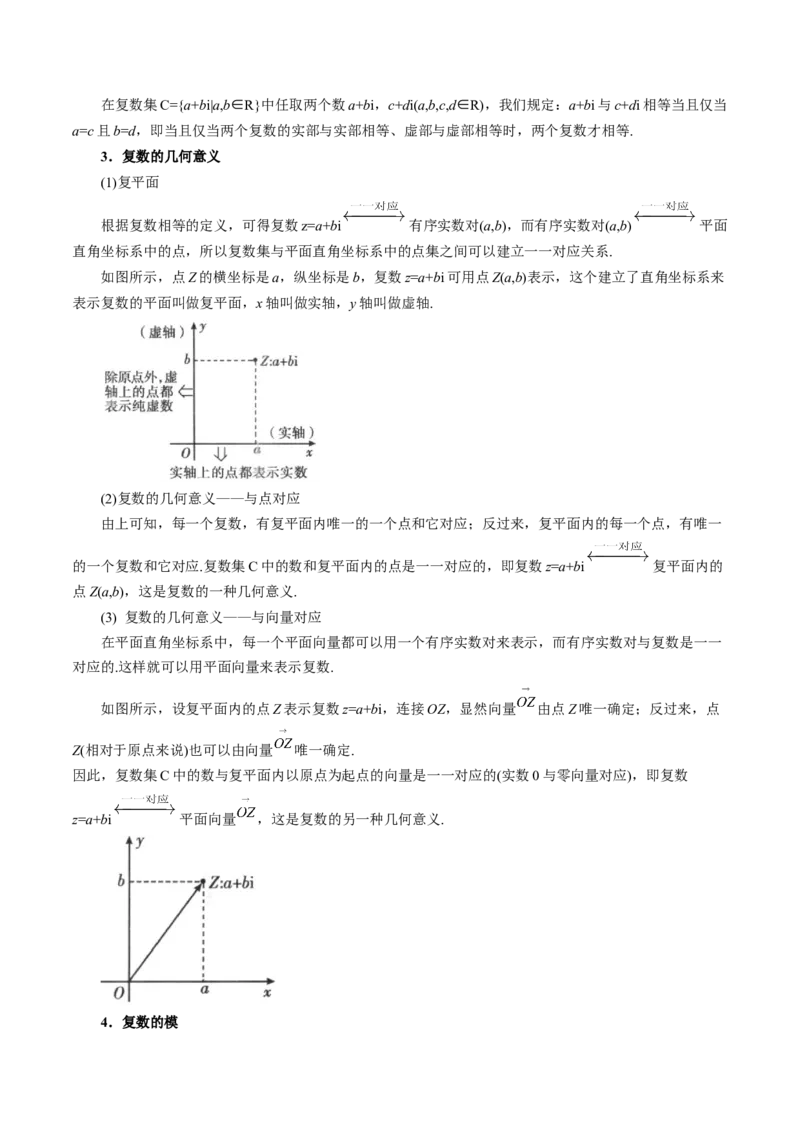 专题27复数的概念与运算(原卷版)_2.2025数学总复习_2023年新高考资料_2023年新高考数学知识点总结与题型精练（新高考地区专用）