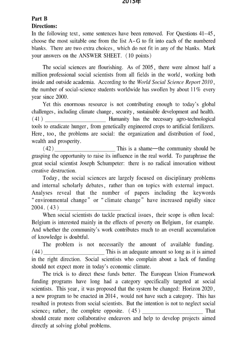 七选五_考研_英语_12.刘琦_25刘琦《新题型真题合集》_英语一