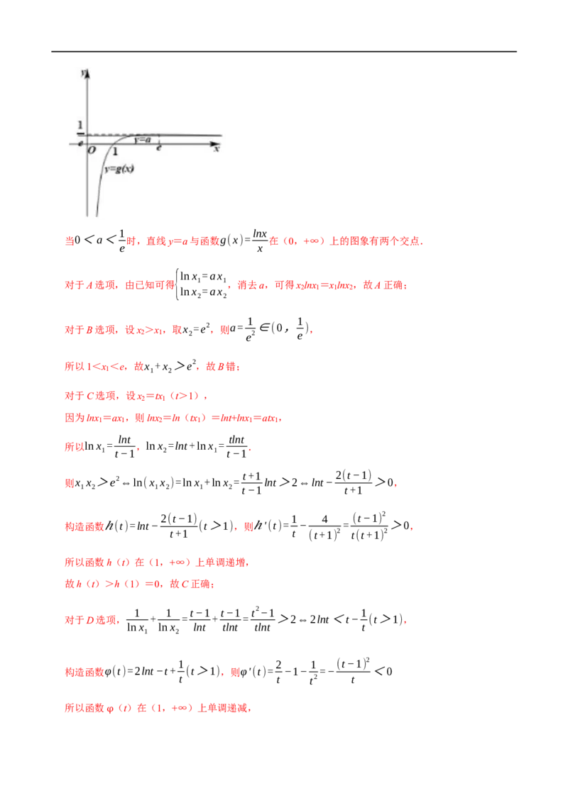 专题3.8导数的综合问题-重难点题型精练（举一反三）（新高考地区专用）（解析版）_2.2025数学总复习_2023年新高考资料_一轮复习_2023年高考数学一轮复习举一反三（新高考地区专用）