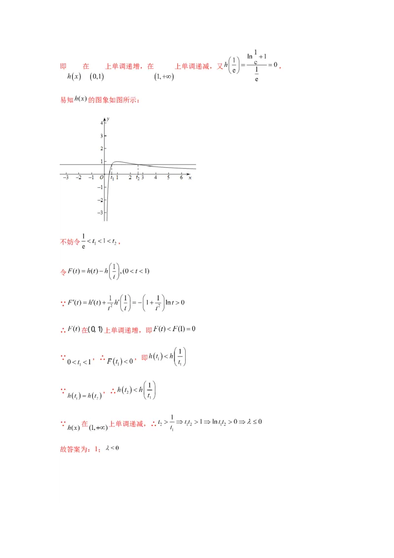 专题3-9利用导函数研究极值点偏移问题(解析版）_2.2025数学总复习_2023年新高考资料_二轮复习_2023年高考数学二轮热点题型归纳演练（新高考专用）