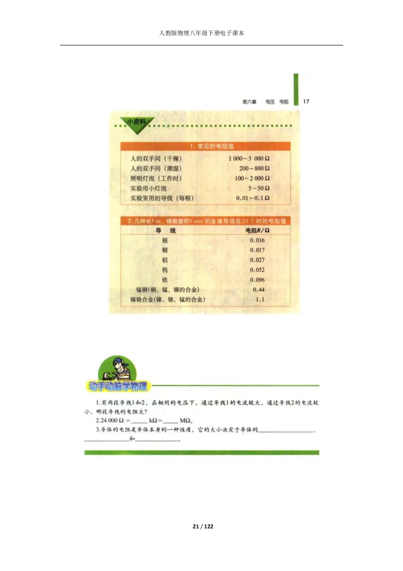 人教版物理八年级下册电子课本(1)_教资初高中_教资面试2025教资面试备考资料合集_教资面试资料合集_2025教资面试资料_25上教资面试-小学资料包_20教材：全册_初中_初中物理