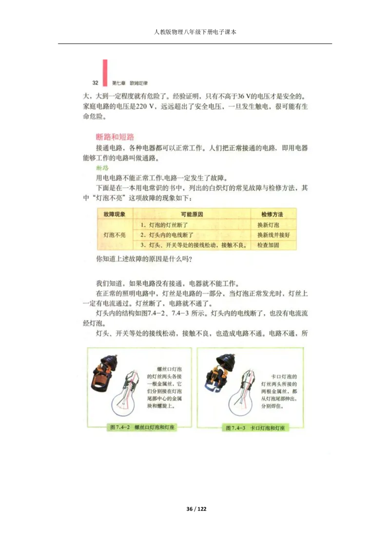人教版物理八年级下册电子课本(1)_教资初高中_教资面试2025教资面试备考资料合集_教资面试资料合集_2025教资面试资料_25上教资面试-小学资料包_20教材：全册_初中_初中物理