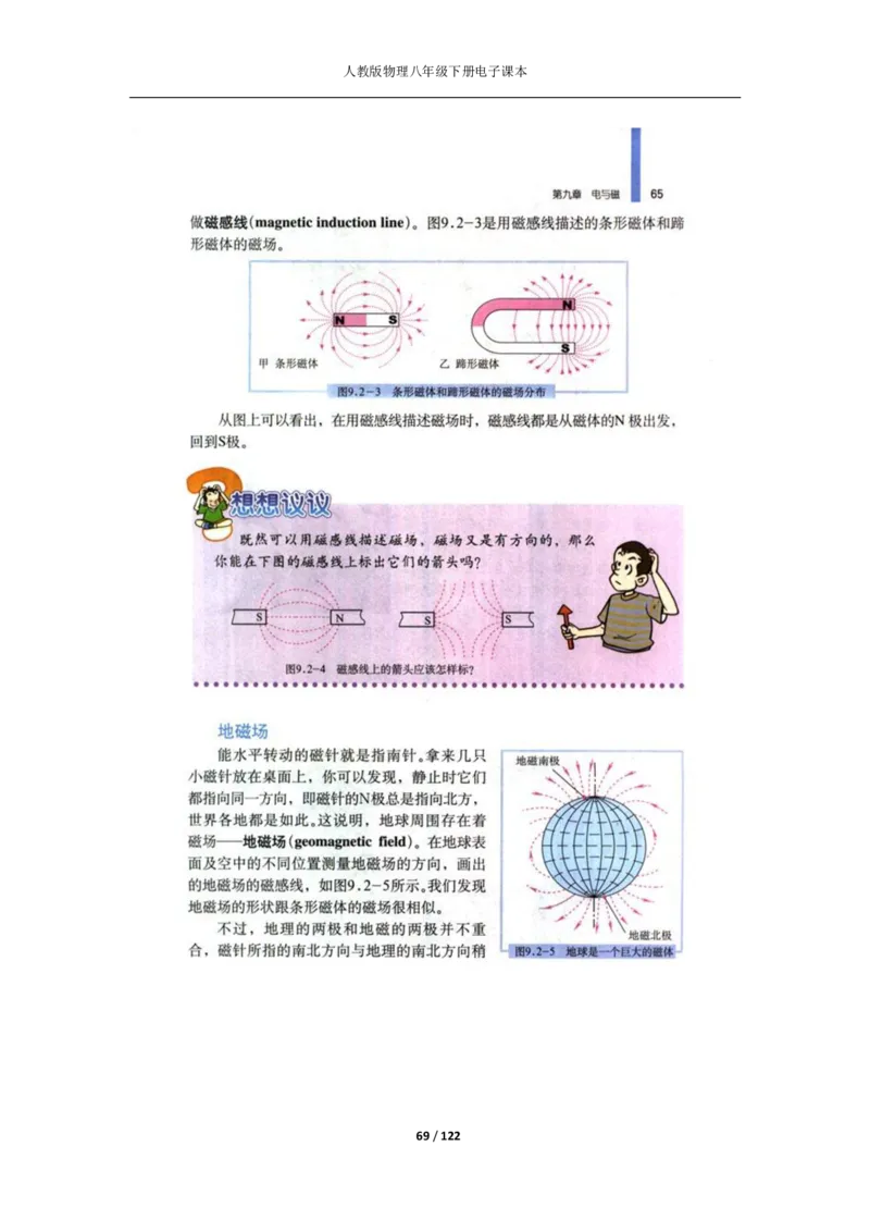 人教版物理八年级下册电子课本(1)_教资初高中_教资面试2025教资面试备考资料合集_教资面试资料合集_2025教资面试资料_25上教资面试-小学资料包_20教材：全册_初中_初中物理
