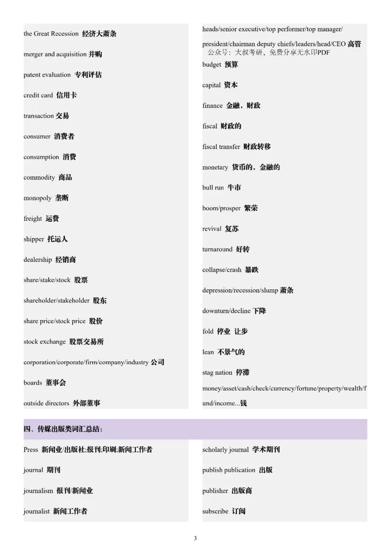 25柴荣《阅读7大话题》词汇总结_考研_英语_13.柴荣_25柴荣《阅读7大话题》笔记