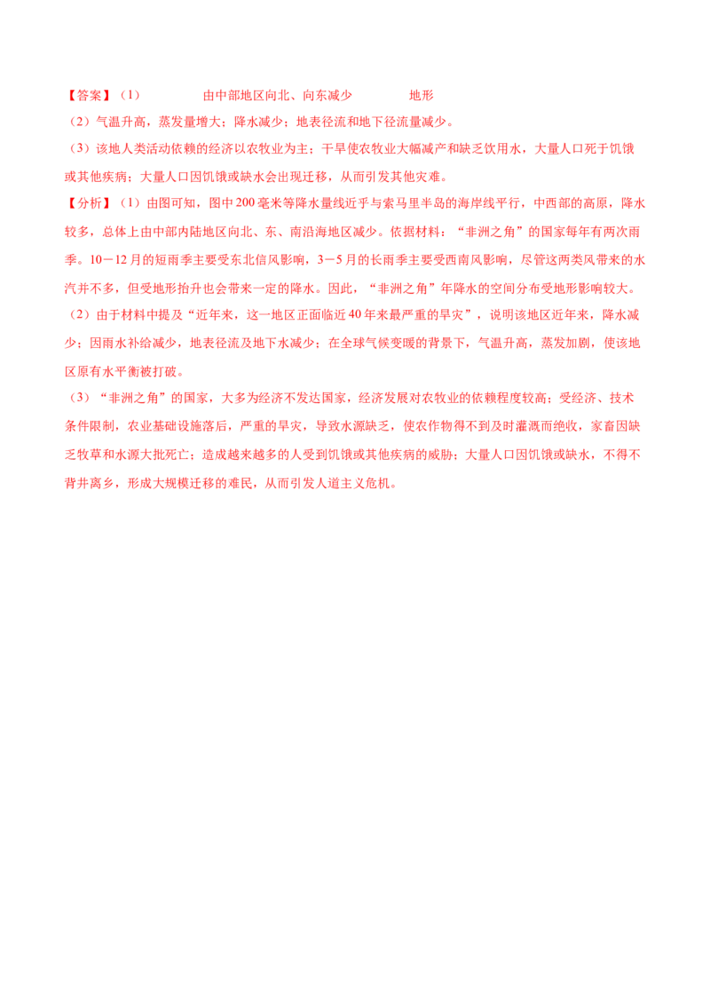 地理微考点：降水-备战2023年高考总复习地理微考点狙击与专项突破_9.2025地理总复习_2023年新高考复习资料_专项复习_备战2023年高考地理总复习微考点狙击与专项测练_先导辑