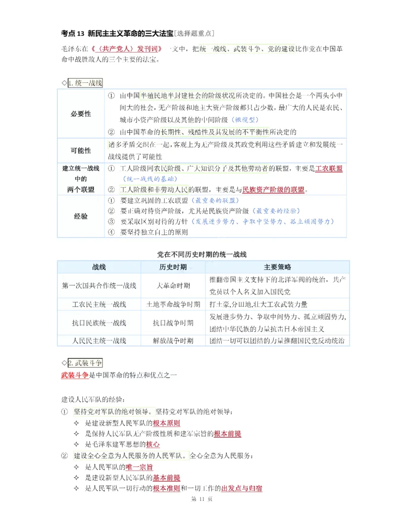 25《徐涛强化班笔记》毛中特（全）_考研_政治_01.徐涛_25徐涛《强化班》笔记_25《徐涛强化班笔记》毛中特（全）