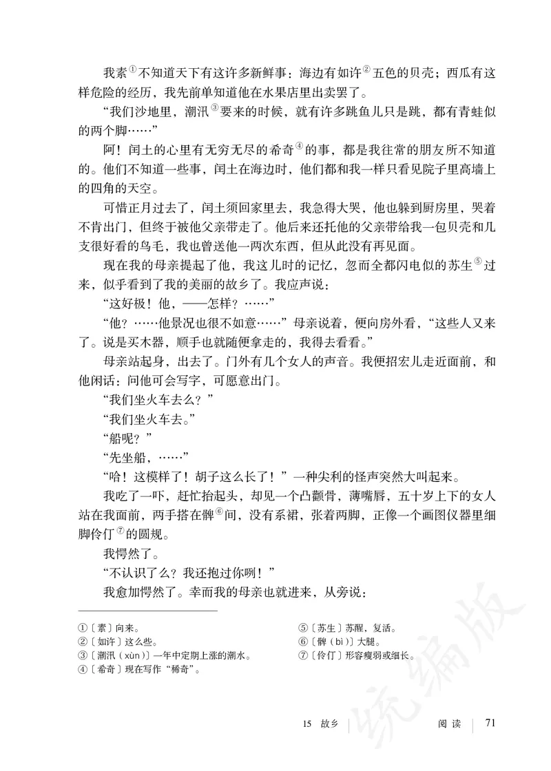 初中九年级上册语文_教资初高中_教资面试2025教资面试备考资料合集_教资面试资料合集_3、教资面试资料包大全_45大圣中小幼面试资料包_初中_语文_初中语文电子课本