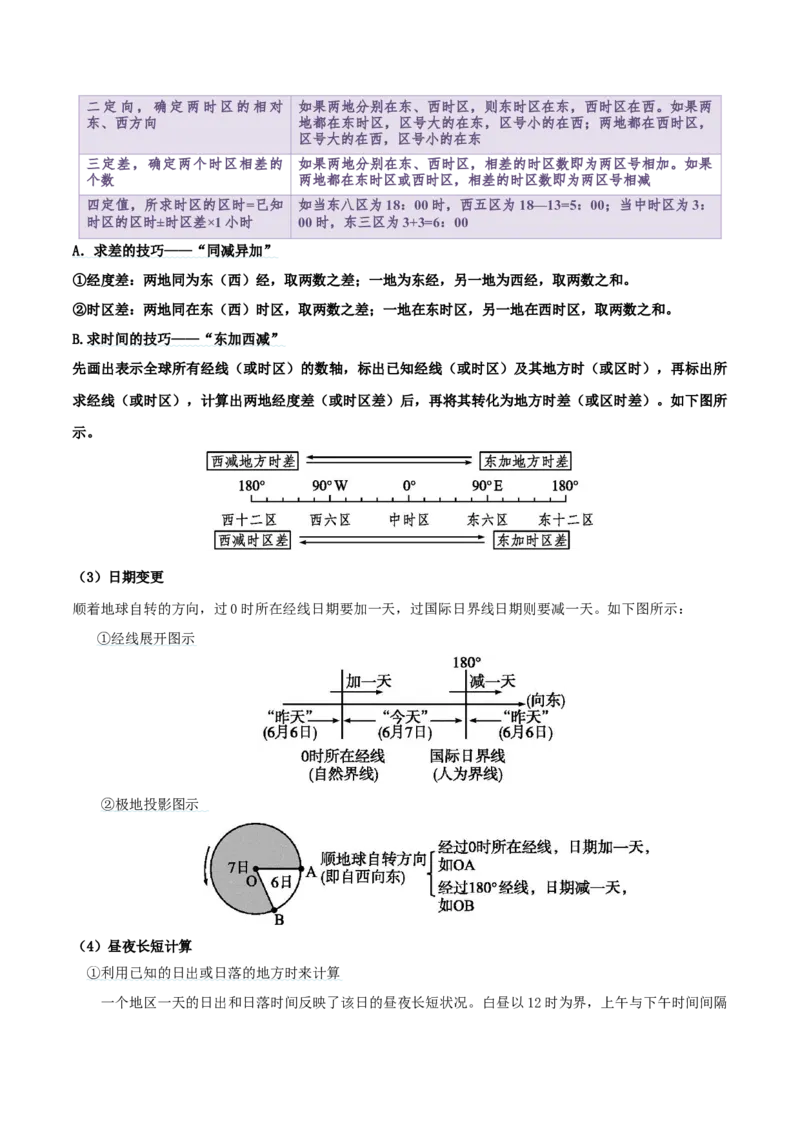 专题04&ldquo;计算型&rdquo;选择题答题技巧(解析版)_9.2025地理总复习_赠品通用版（老高考）复习资料_二轮复习_2023年高考地理毕业班二轮热点题型归纳与变式演练（全国通用）287360019