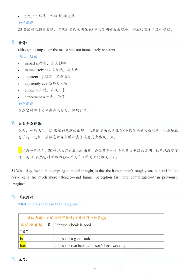 25年百句实战笔记整理_考研_英语_03.Monkey_25Monkey《百句实战》笔记