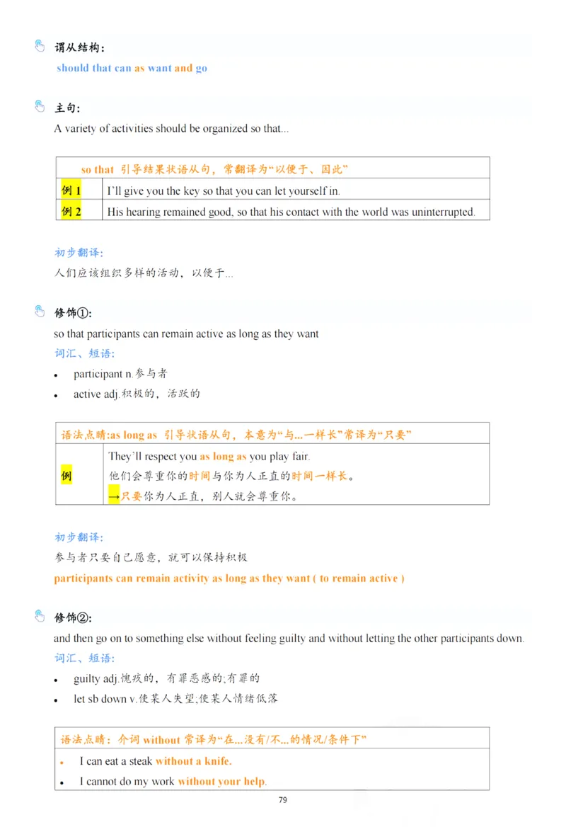 25年百句实战笔记整理_考研_英语_03.Monkey_25Monkey《百句实战》笔记