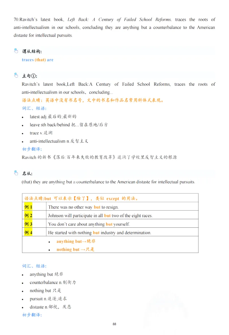 25年百句实战笔记整理_考研_英语_03.Monkey_25Monkey《百句实战》笔记