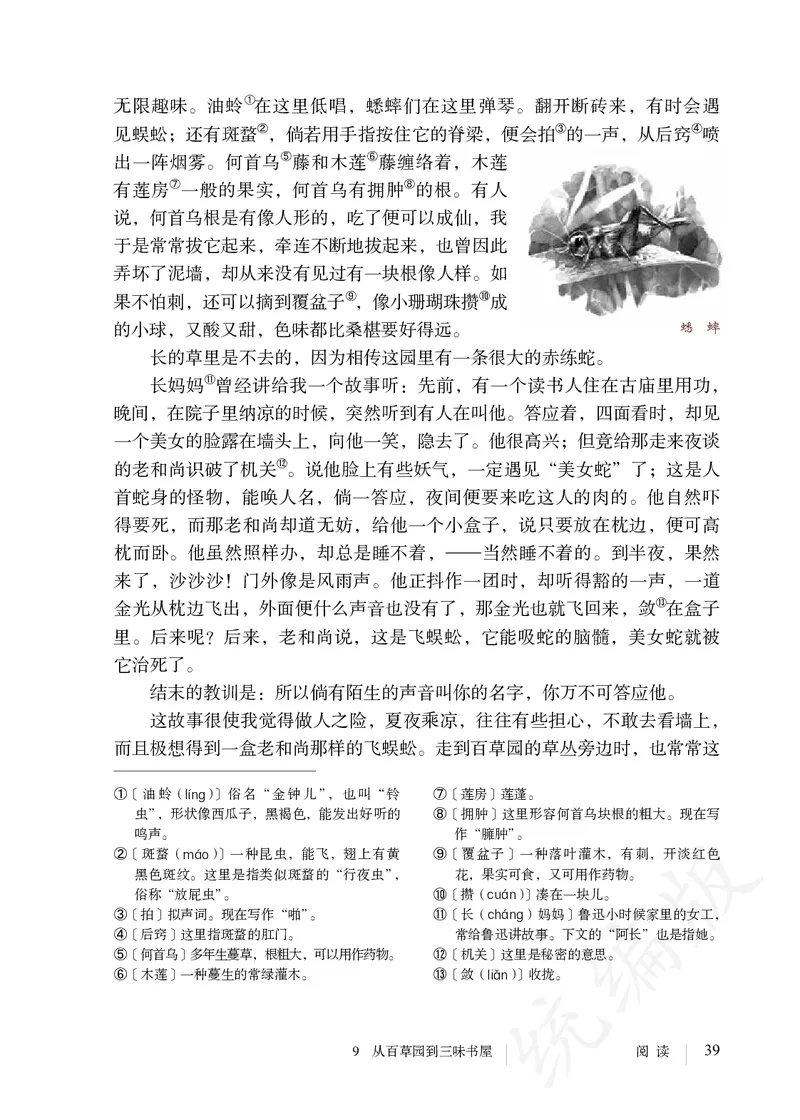 初中七年级上册语文_教资初高中_教资面试2025教资面试备考资料合集_教资面试资料合集_3、教资面试资料包大全_45大圣中小幼面试资料包_初中_语文_初中语文电子课本