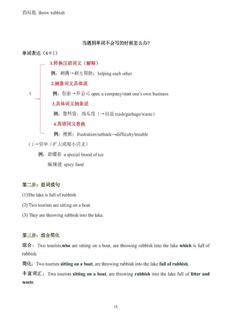 写作理论笔记（1-5节）_考研_英语_06.颉斌斌_25颉斌斌《作文理论》笔记