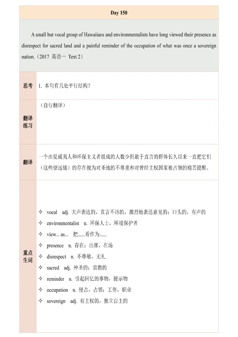 25田静每日一句141-160_考研_英语_02.田静_25田静《每日一句》笔记汇总_25田静《每日一句》1--160