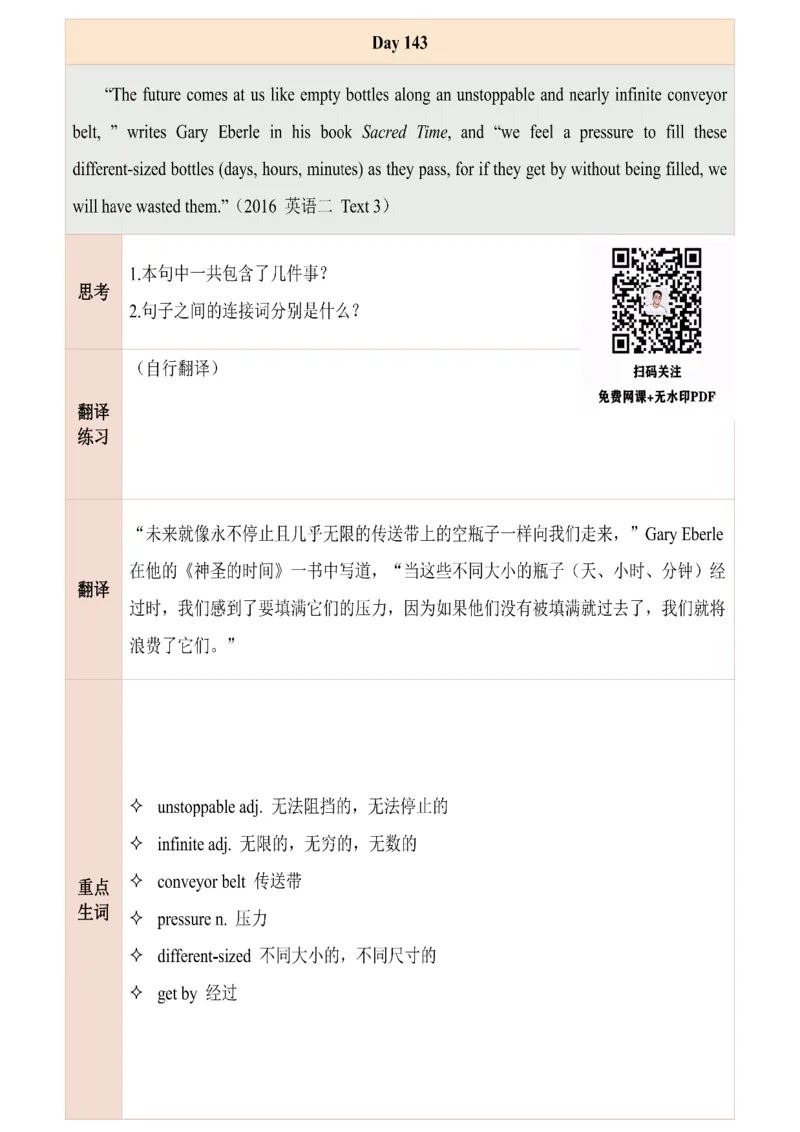 25田静每日一句141-160_考研_英语_02.田静_25田静《每日一句》笔记汇总_25田静《每日一句》1--160