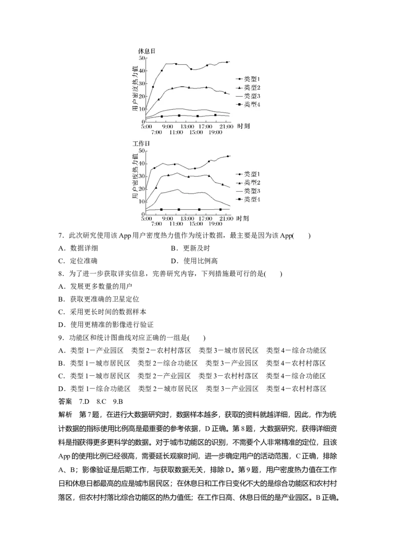 第一部分第一章课时4　地理信息技术的应用_9.2025地理总复习_2025年新高考资料_一轮复习_2025高考大一轮复习讲义+练习（完结）_2025高考大一轮复习地理（湘教版）