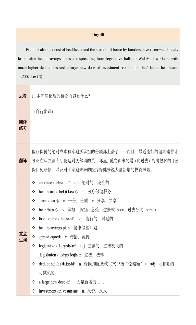25田静每日一句21-40_考研_英语_02.田静_25田静《每日一句》笔记汇总_25田静《每日一句》1--160