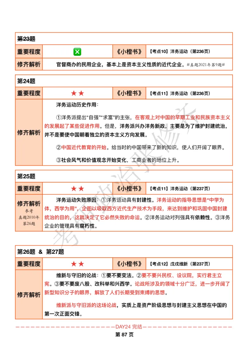 DAY24修齐1000题逐题解析手册免费分享_考研_16.2026考研政治清北成硕_00.电子讲义_张修齐肖1000带刷