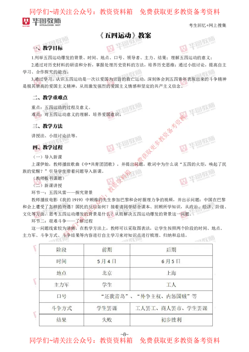 历史_教资初高中_教资面试2025教资面试备考资料合集_教资面试资料合集_4、教资面试真题汇总_2024下半年教资面试真题_华图试讲解析版