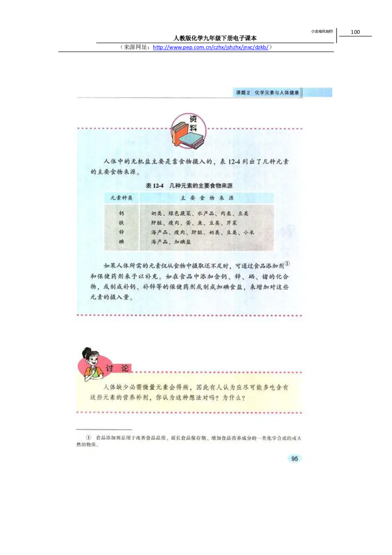 人教版化学九年级下册电子课本(1)_教资初高中_教资面试2025教资面试备考资料合集_教资面试资料合集_2025教资面试资料_25上教资面试-小学资料包_20教材：全册_初中_初中化学