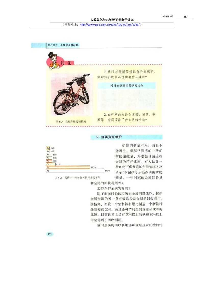 人教版化学九年级下册电子课本(1)_教资初高中_教资面试2025教资面试备考资料合集_教资面试资料合集_2025教资面试资料_25上教资面试-小学资料包_20教材：全册_初中_初中化学