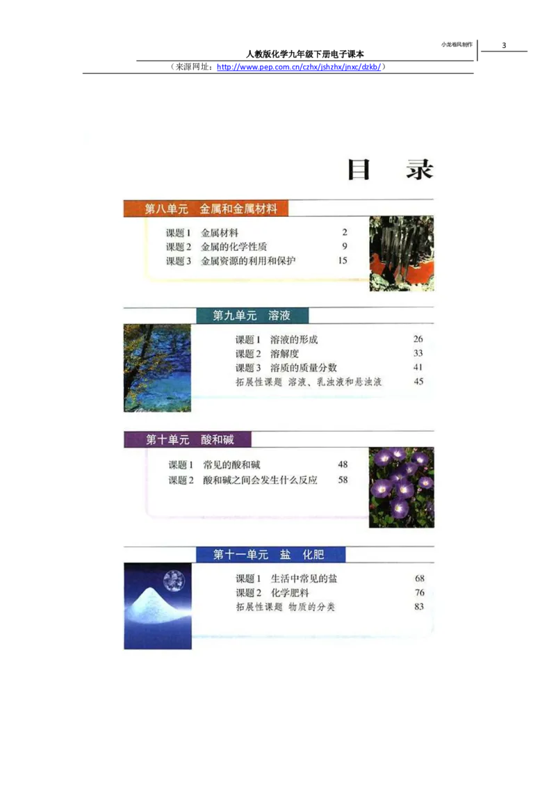 人教版化学九年级下册电子课本(1)_教资初高中_教资面试2025教资面试备考资料合集_教资面试资料合集_2025教资面试资料_25上教资面试-小学资料包_20教材：全册_初中_初中化学
