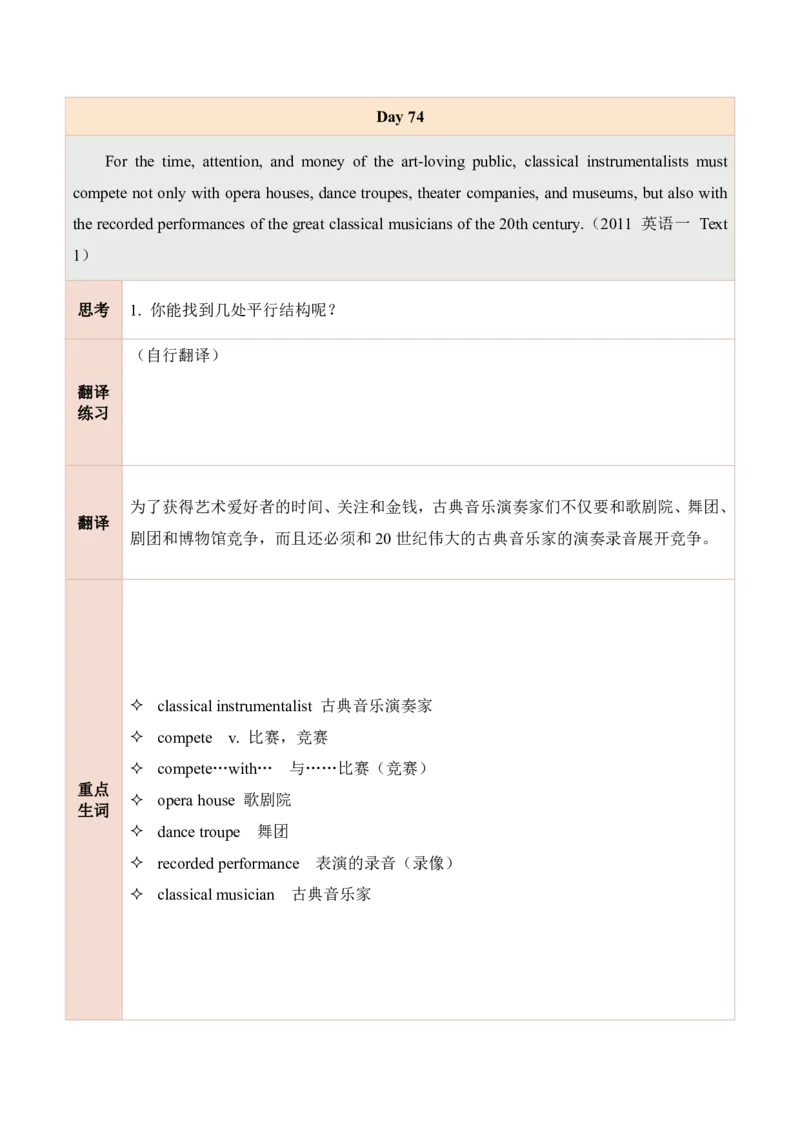 25田静每日一句61-80_考研_英语_02.田静_25田静《每日一句》笔记汇总_25田静《每日一句》1--160